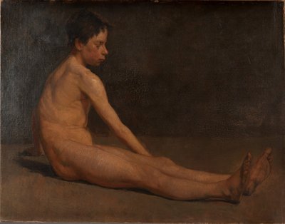 Meztelen fiú alkotó: James Ensor