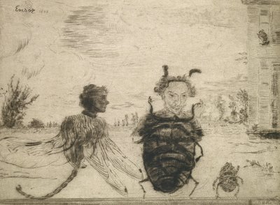 Különös rovarok alkotó: James Ensor