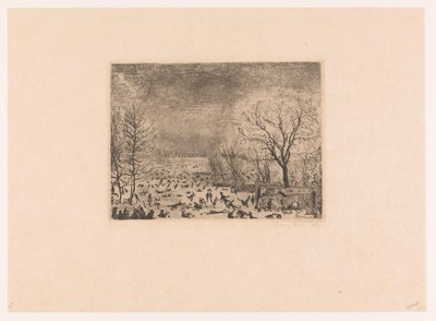jégkorcsolyázók Les patineurs alkotó: James Ensor