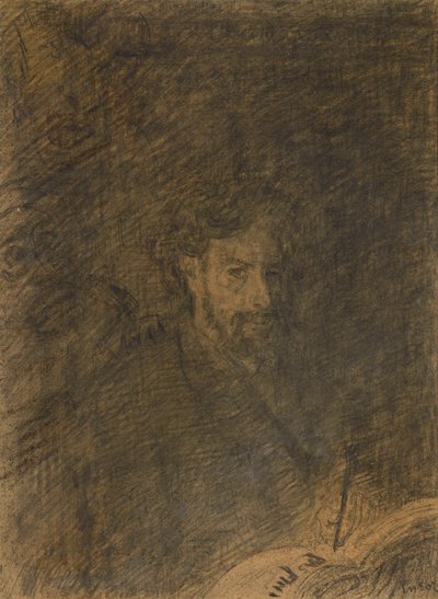 Önarckép („Még nem kész”) alkotó: James Ensor