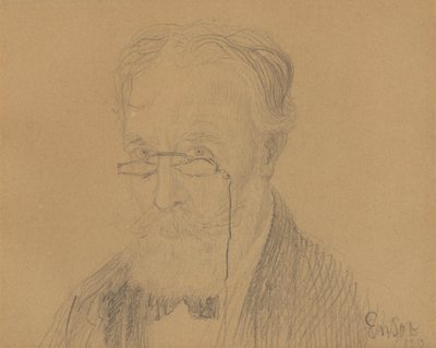 Önarckép alkotó: James Ensor