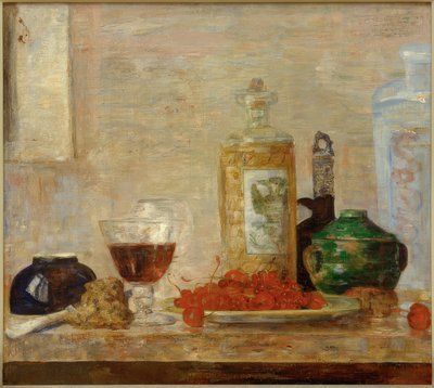 Csendélet cseresznyével alkotó: James Sidney Ensor