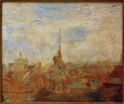 Ostend háztetői alkotó: James Sidney Ensor