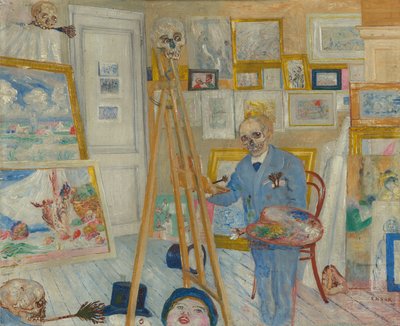 A csontvázfestő alkotó: James Ensor