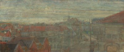 Kilátás Phnosia-ra. Fényes hullámok és rezgések alkotó: James Ensor