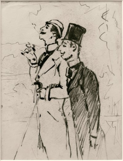 Két úriember alkotó: James Sidney Ensor
