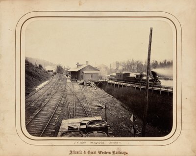 Atlantic  Great Western Railway,1862 (fénykép) alkotó: James F. Ryder
