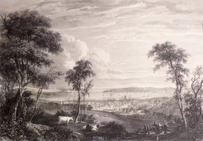 Dundee kilátása a Balgay-hegyről alkotó: James Fenton
