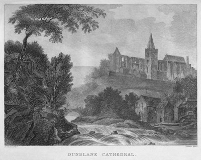 Dunblane katedrális, 1804 alkotó: James Fittler