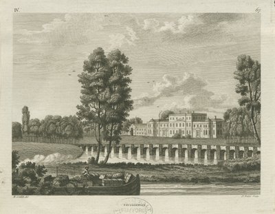 Shugborough Hall: metszet, nd [c 1782] (nyomtatás) alkotó: James Fittler
