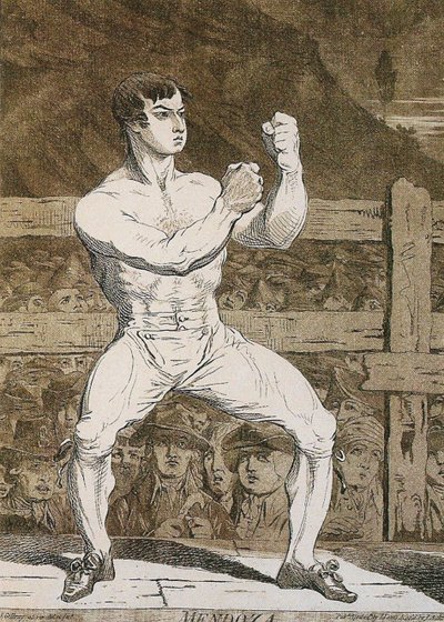 Daniel Mendoza alkotó: James Gillray