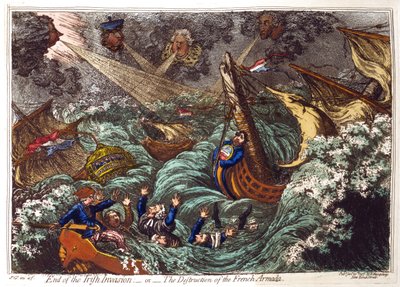 Az ír invázió vége – vagy – A francia armada pusztulása