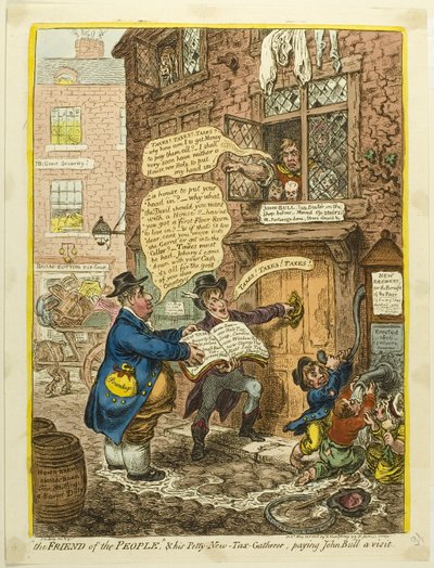 A nép barátja alkotó: James Gillray