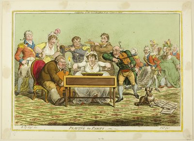 Részekben játszva alkotó: James Gillray