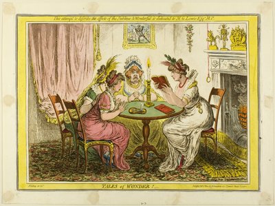 Mesék a csodáról! alkotó: James Gillray