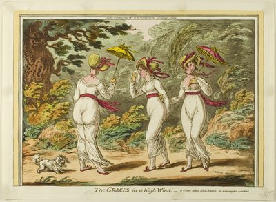 A kegyelem a nagy szélben alkotó: James Gillray