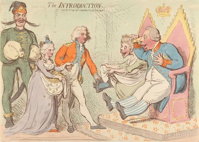 A bemutatás alkotó: James Gillray