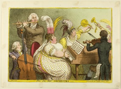 A Pic-Nic zenekar alkotó: James Gillray