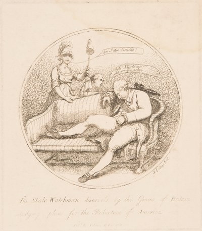 Az Állami Őrzőt Nagy-Britannia zsenije fedezte fel alkotó: James Gillray