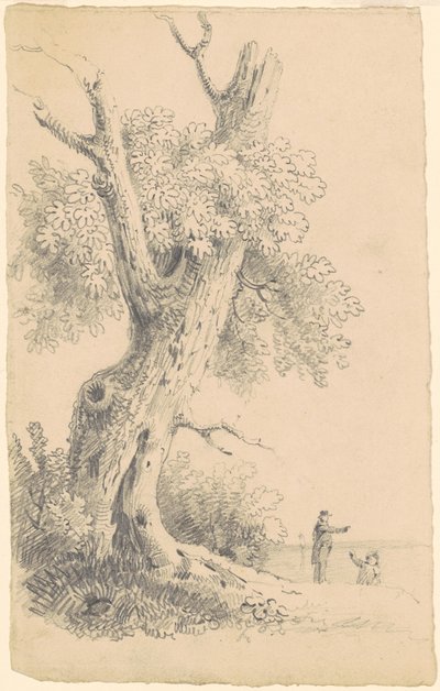 Fa a part közelében alkotó: James Goodwyn Clonney