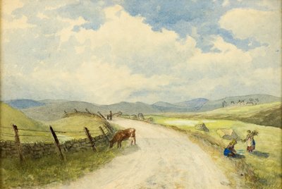 Glenshee-ben alkotó: James Guthrie Orchar