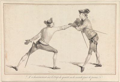 Lefegyverzés a Quarte-on vagy a Második Parried Prime-on alkotó: James Gwin