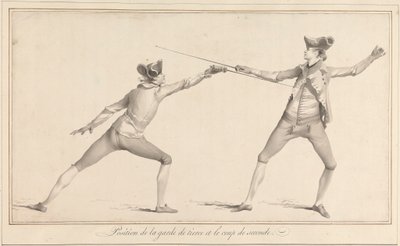 A Garde de Tierce és a Coup de Seconde pozíciója alkotó: James Gwin