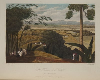 Szent Tamás a völgyben a Mount Diablo felől alkotó: James Hakewill