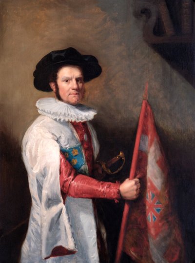 John Gurwood ezredes, Wellington hercegének esquire portréja, 1837 alkotó: James Hall