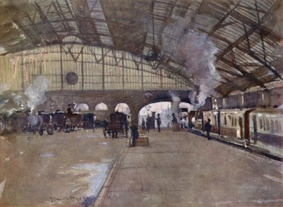 Lime Street állomás alkotó: James Hamilton Hay