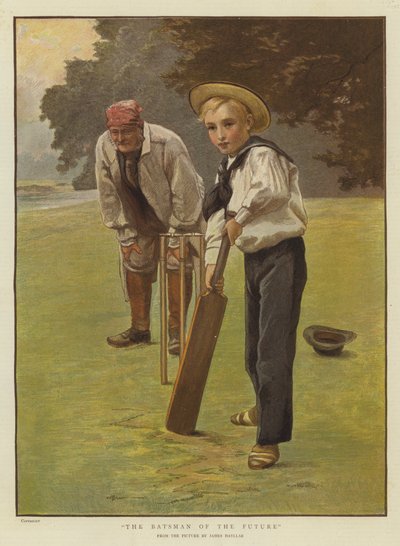 A jövő denevérembere (chromolitho) alkotó: James Hayllar
