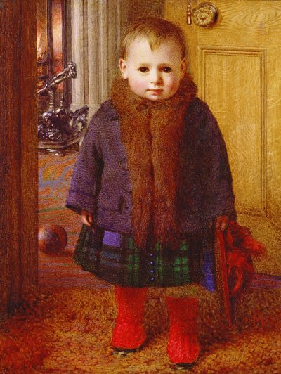 Várja, hogy kimenjen alkotó: James Hayllar
