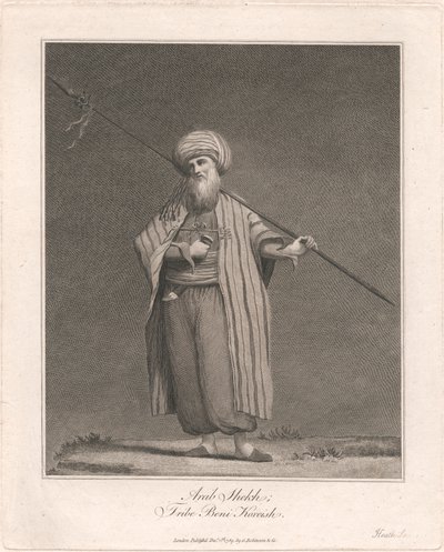 Arab Shekh, Beni Koreish törzs alkotó: James Heath