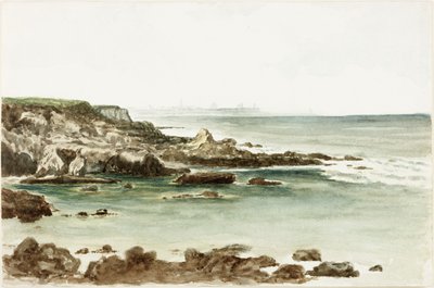Marsden közelében, Északra nézve (akvarell és testfesték papíron) alkotó: James Henry Cleet