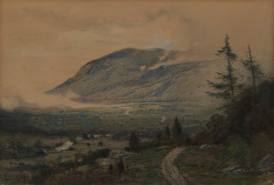 Hegy és Völgy, 1893. alkotó: James Henry Moser