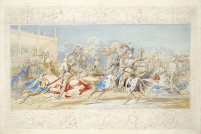 A közelharci (ceruza, wc és testszín papíron) alkotó: James Henry Nixon