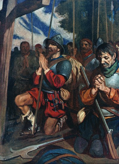 Az egész sereg letérdelt a sárba, és megvallotta bűneit alkotó: James Henry Robinson