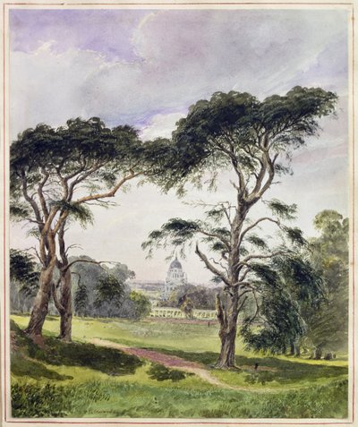 Greenwich Kórház Greenwichből (akvarell papíron) alkotó: James Holland