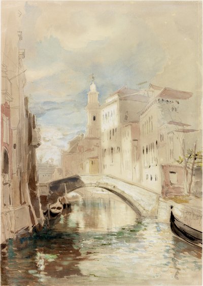Velence kereskedője a Rialto hídon (ceruza és WC papíron) alkotó: James Holland