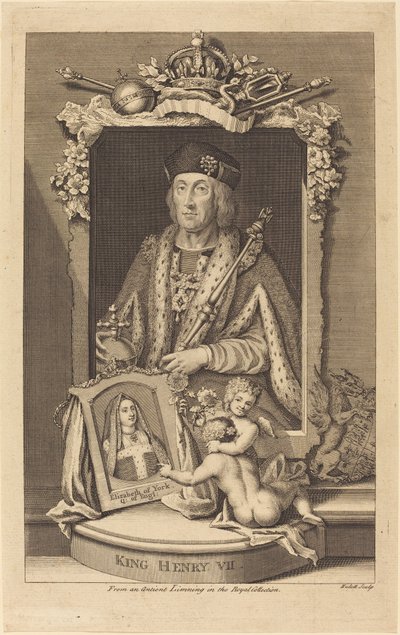 Henrik király VII alkotó: James Hulett after George Vertue