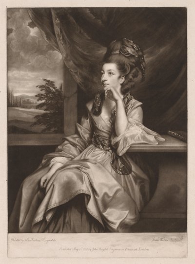 Catherine Bunbury, 1778. alkotó: James I. Watson