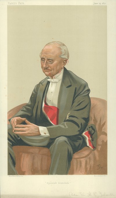 Sir Hastings Reginald Yelverton admirális alkotó: James Jacques Joseph Tissot