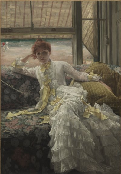 Bord de mer tengerpart, 1878 alkotó: James Jacques Joseph Tissot