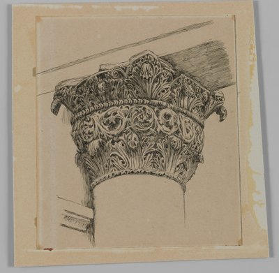 Tőke az El-Aksa mecsetből, illusztráció az Urunk Jézus Krisztus életéből (tinta papíron) alkotó: James Jacques Joseph Tissot