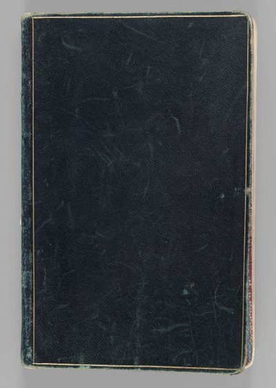 Az 1880-as évek végén készült Vázlatok az Urunk Jézus Krisztus életéhez című album borítója (bőrkötés, grafit és mosás papíron) alkotó: James Jacques Joseph Tissot