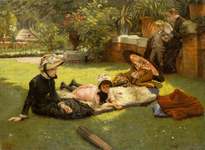 Teljes napfényben Teljes napfényben kb. 1881. alkotó: James Jacques Joseph Tissot