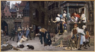 A tékozló fiú visszatérése, 1862 (olaj, vászon) alkotó: James Jacques Joseph Tissot