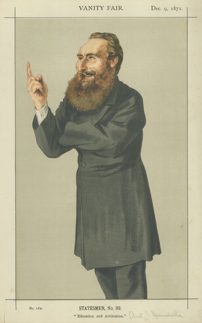 Anthony John Mundella (színes litó) alkotó: James Jacques Joseph Tissot