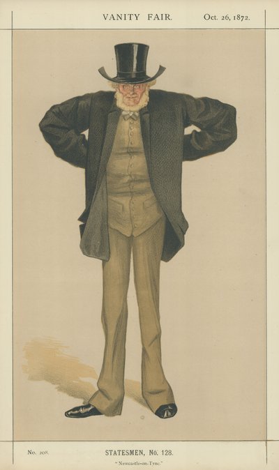 Joseph Cowen úr (színes litó) alkotó: James Jacques Joseph Tissot
