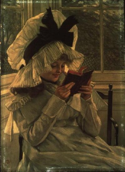 Könyv olvasása alkotó: James Jacques Joseph Tissot